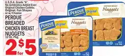 C Town PERDUE BREADED CHICKEN BREAST NUGGETS offer