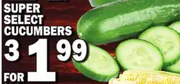 C Town SUPER SELECT CUCUMBERS offer