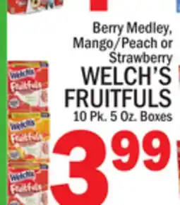 C Town WELCH'S FRUITFULS offer