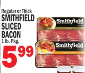 C Town SMITHFIELD SLICED BACON offer