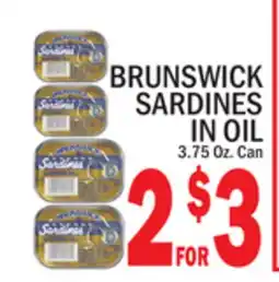 C Town BRUNSWICK SARDINES IN OIL offer