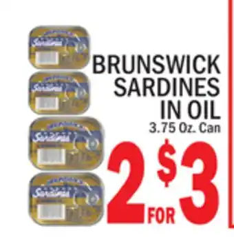C Town BRUNSWICK SARDINES IN OIL offer