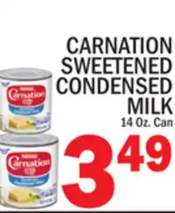 C Town CARNATION SWEETENED CONDENSED MILK offer