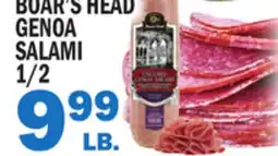 C Town BOAR'S HEAD GENOA SALAMI 1/2 offer