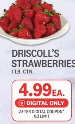 Kings Food Markets DRISCOLL'S STRAWBERRIES offer