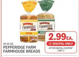 Kings Food Markets PEPPERIDGE FARM FARMHOUSE BREADS offer
