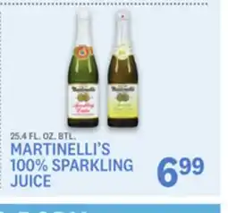 Kings Food Markets MARTINELLI'S 100% SPARKLING JUICE offer