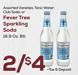 DeCicco & Sons Fever Tree Sparkling Soda offer