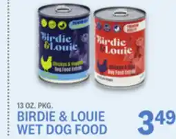 Kings Food Markets BIRDIE & LOUIE WET DOG FOOD offer