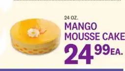 Kings Food Markets MANGO MOUSSE CAKE offer