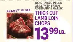 Kings Food Markets THICK CUT LAMB LOIN CHOPS offer
