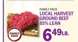 Kings Food Markets LOCAL HARVEST GROUND BEEF 85% LEAN offer