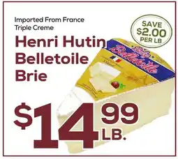 DeCicco & Sons Henri Hutin Belletoile Brie offer