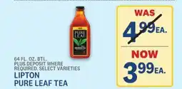 Kings Food Markets LIPTON PURE LEAF TEA offer