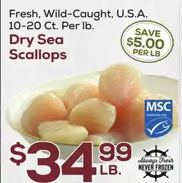 DeCicco & Sons Dry Sea Scallops offer