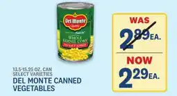 Kings Food Markets DEL MONTE CANNED VEGETABLES offer