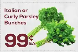 DeCicco & Sons Italian or Curly Parsley Bunches offer