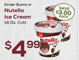 DeCicco & Sons Nutella Ice Cream offer