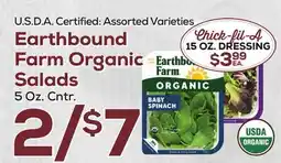 DeCicco & Sons Earthbound Farm Organic Salads offer