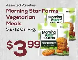 DeCicco & Sons Morning Star Farms Vegetarian Meals offer