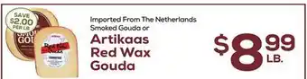 DeCicco & Sons Artikaas Red Wax Gouda offer