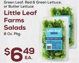 DeCicco & Sons Little Leaf Farms Salads offer