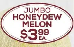 DeCicco & Sons JUMBO HONEYDEW MELON offer