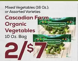 DeCicco & Sons Cascadian Farm Organic Vegetables 10 Oz. Bag offer