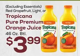DeCicco & Sons Tropicana Pure Premium Orange Juice offer