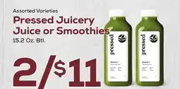 DeCicco & Sons Pressed Juicery Juice or Smoothies offer