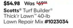 Lowe's Turf Builder Thick'r Lawn 40-lb Lawn Repair Mix offer