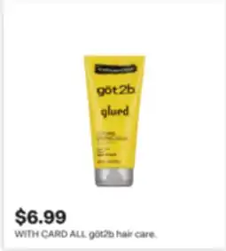 CVS ALL göt2b hair care offer