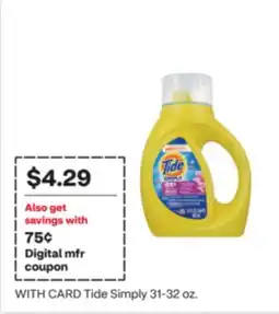 CVS Tide Simply offer