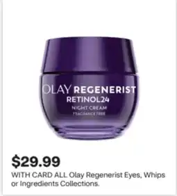 CVS ALL Olay Regenerist Eyes, Whips or Ingredients Collections offer