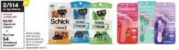 CVS ANY Schick/Skintimate 4 ct., 12 ct. or Schick Xtreme 3 ct. disposable razors offer