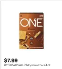 CVS ALL ONE protein bars offer
