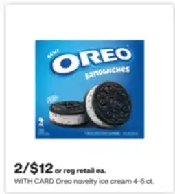 CVS Oreo novelty ice cream offer