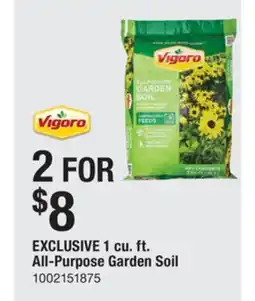 The Home Depot 1 cu. ft. All-Purpose Garden Soil offer