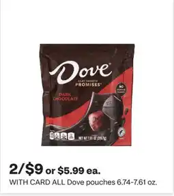 CVS ALL Dove pouches offer