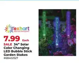 Runnings 34 Solar Color Changing LED Bubble Stick Garden Stakes offer