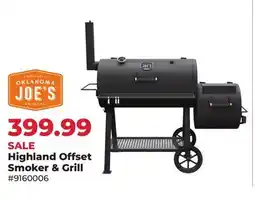 Runnings Highland Offset Smoker & Grill offer