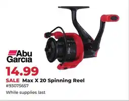Runnings Max X 20 Spinning Reel offer