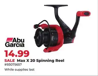 Runnings Max X 20 Spinning Reel offer