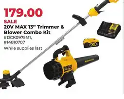 Runnings 20V MAX 13 Trimmer & Blower Combo Kit offer