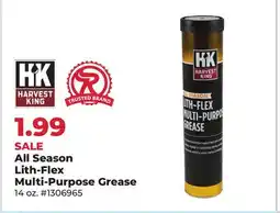 Runnings All Season Lith-Flex Multi-Purpose Grease offer