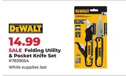 Runnings Folding Utility & Pocket Knife Set offer