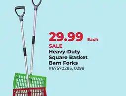 Runnings Heavy-Duty Square Basket Barn Forks offer