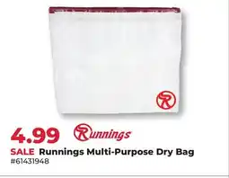 Runnings Multi-Purpose Dry Bag offer