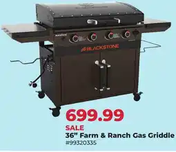 Runnings 36 Farm & Ranch Gas Griddle offer