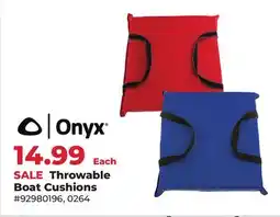 Runnings Throwable Boat Cushions offer